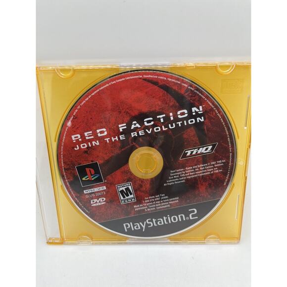 Red Faction for Playstation 2 PS2 by THQ **Disc Only** Tested - Picture 2 of 5